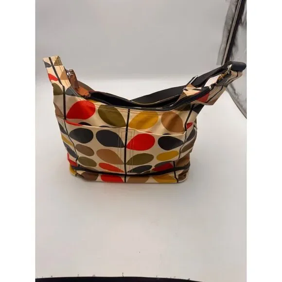 Orla Kiely Classic Multi Stem Baby Changing Bag - Picture 2 of 15
